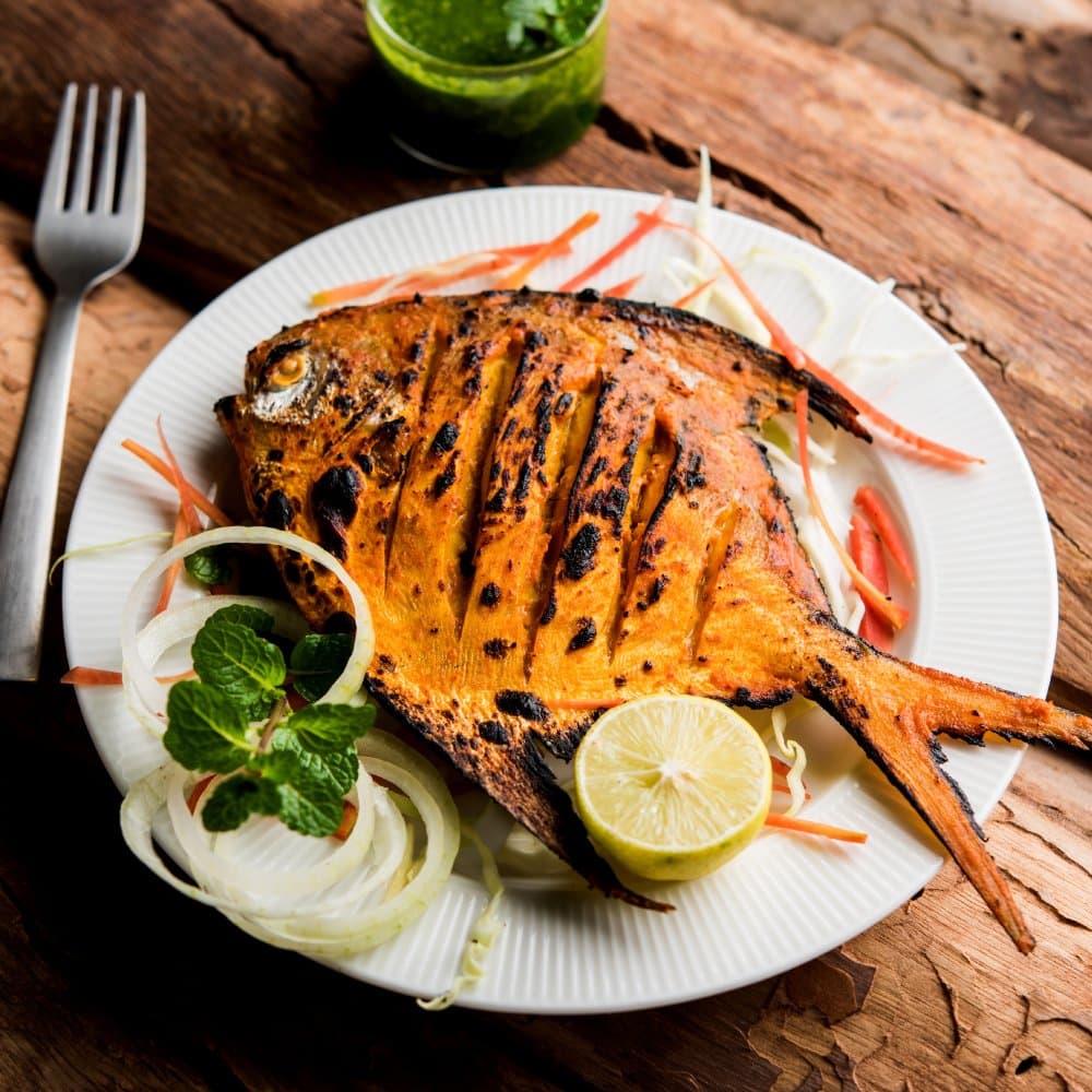 Seafood Tandoori